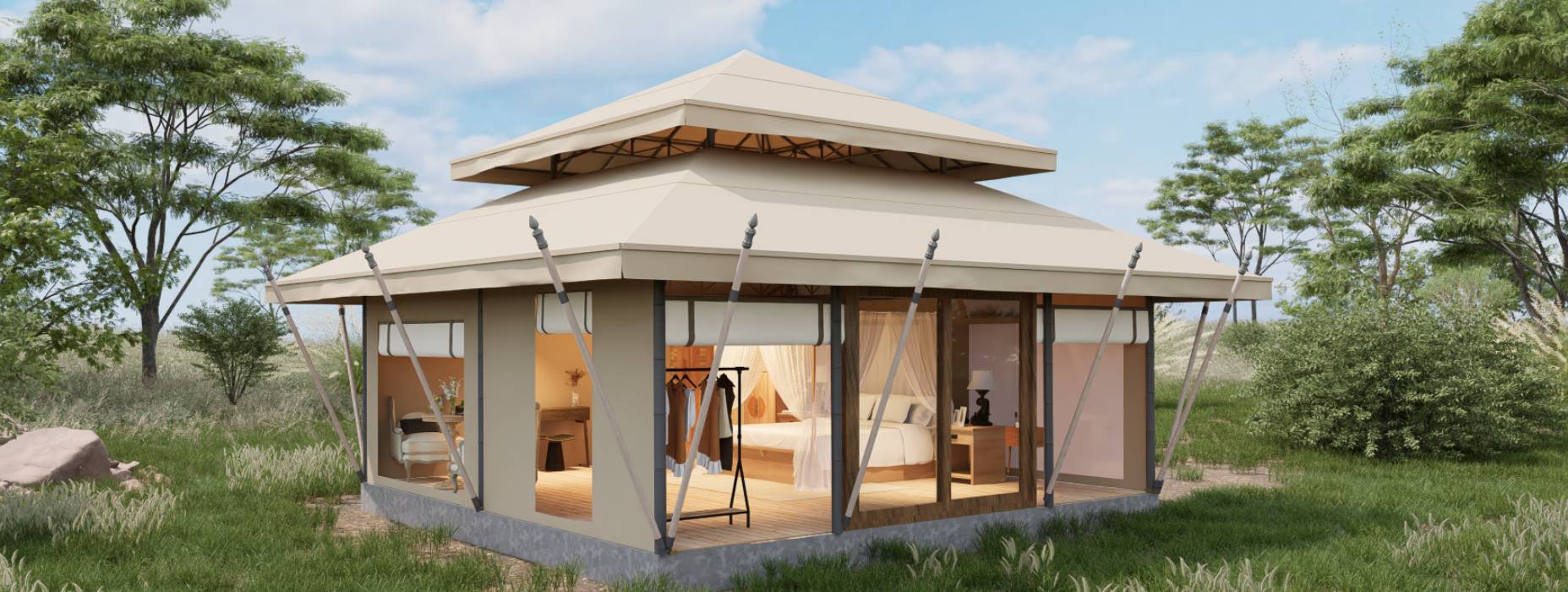 东海县户外野奢帐篷